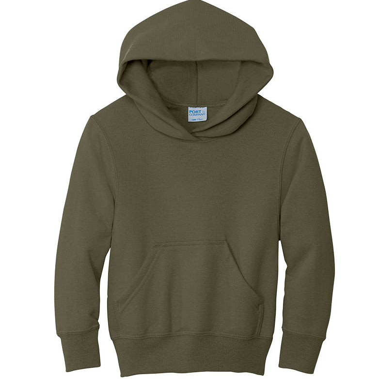 Youth Port & Company® Core Fleece Pullover Hooded Sweatshirt