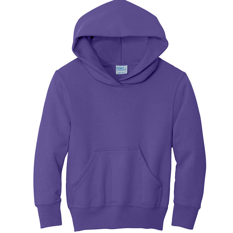 Youth Port & Company® Core Fleece Pullover Hooded Sweatshirt