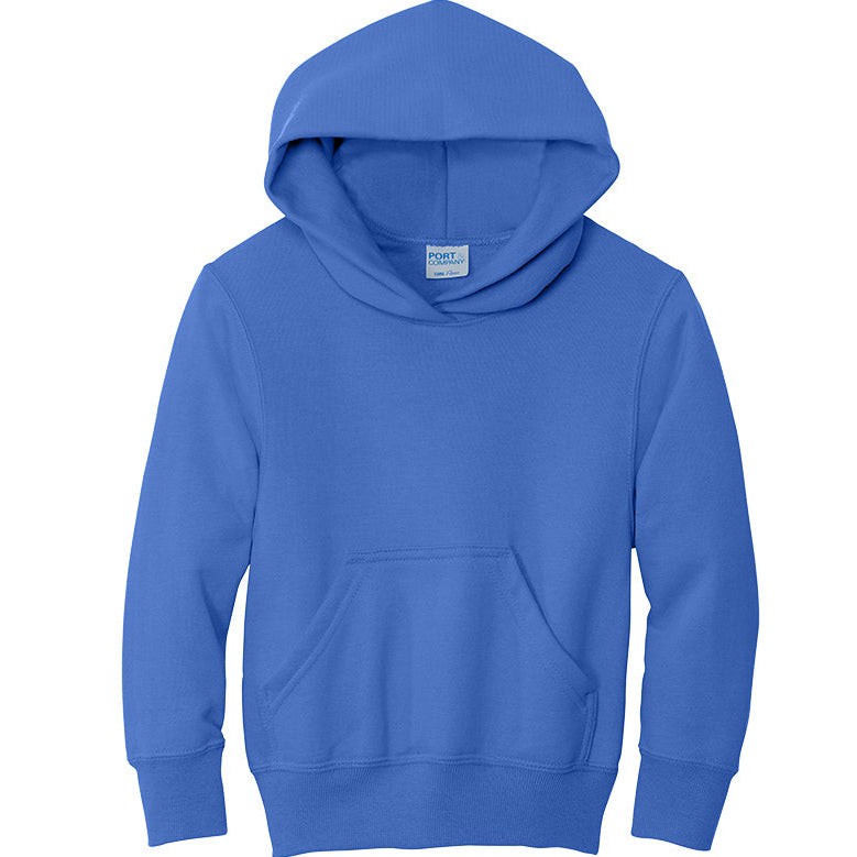 Youth Port & Company® Core Fleece Pullover Hooded Sweatshirt