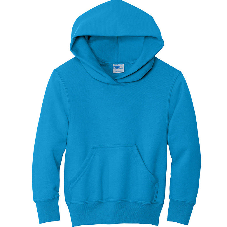 Youth Port & Company® Core Fleece Pullover Hooded Sweatshirt